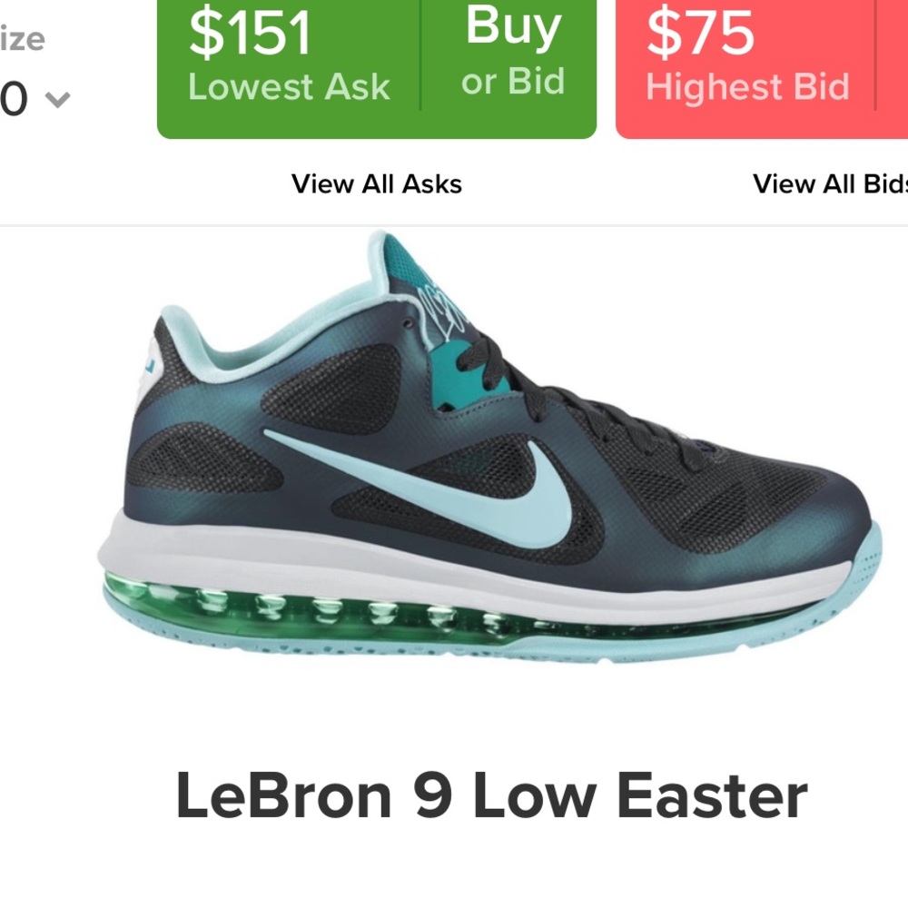 Lebron 9 Low Easter